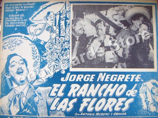 JORGE NEGRETE/EL RANCHO DE LAS FLORES